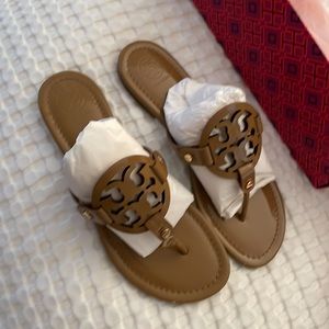 Tory Burch Miller - Sand Patent Leather brand new in box 7